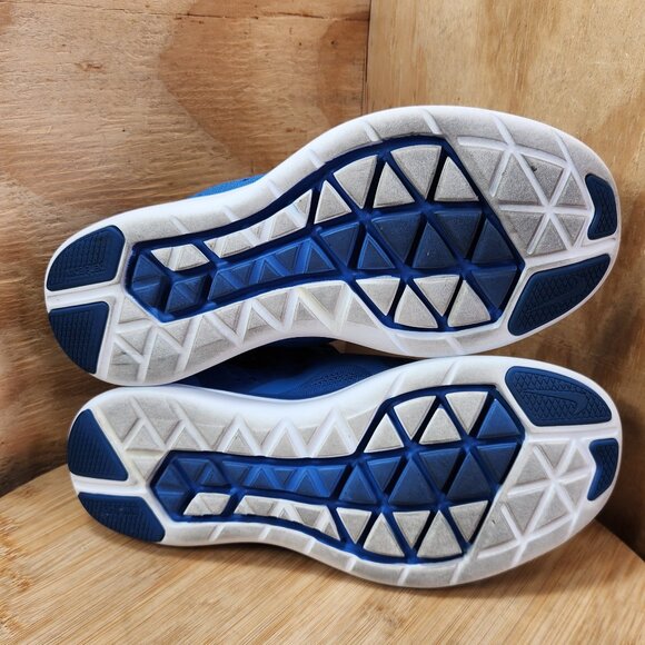 Nike Flex RN 2017 Womens Blue Running Shoes Sneakers Size 7.5 - Picture 8 of 9